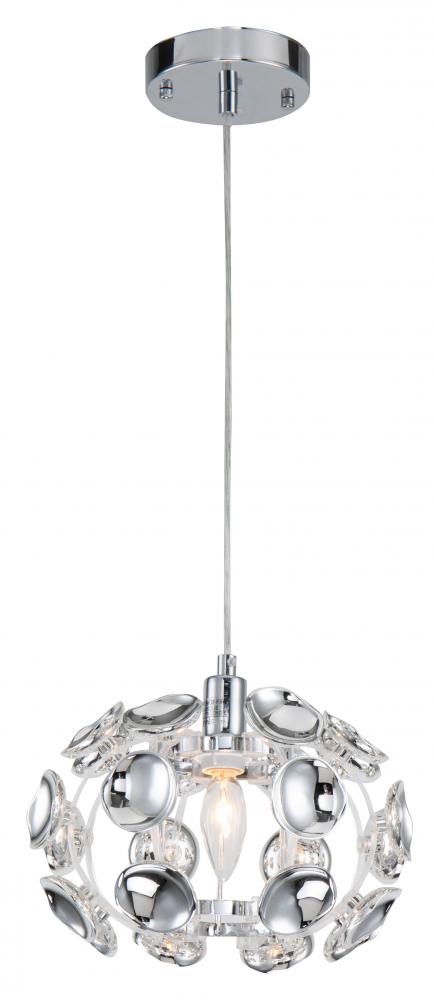 Chrome Single Pendant Lighting