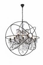 Bethel International Canada 9849/10+5P - Chandelier Rustic Brozne