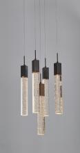 Bethel International Canada ADS03C5B - Chandelier Matte Black