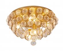 Bethel International Canada BE13C24BR - Semi Flush Mount Brass
