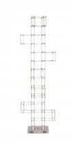 Bethel International Canada BE27F65SN - LED Floor Lamp Satin Nickel