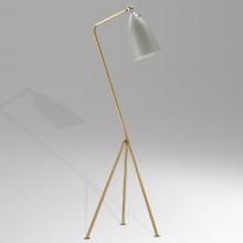 Bethel International Canada BEL01GRY - Floor Lamp Grey