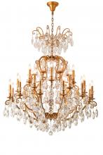 Bethel International Canada BET78BR - Metal and Crystal Chandelier