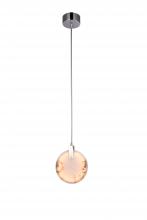 Bethel International Canada BU05P7CH - LED Single Pendant Lighting Chrome