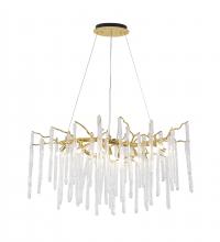 Bethel International Canada CN12C36G - Aluminum and Glass Chandelier