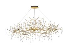 Bethel International Canada CN18C55G - Aluminum and Glass Chandelier