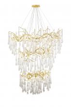 Bethel International Canada CN20C32G - Aluminum and Glass Chandelier