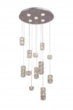 Bethel International Canada DIN02C19CH - LED Chandelier Chrome