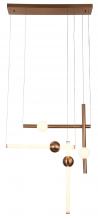Bethel International Canada DLS10C24G - LED Chandelier Gold