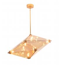 Bethel International Canada DLS50C22A - Chandelier Metal & Glass