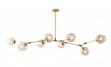Bethel International Canada DLS59C70G - Chandelier Metal & Glass