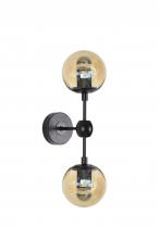Bethel International Canada DU03W - Wall Sconce Black