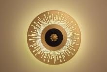 Bethel International Canada DU156W15G - LED Wall Sconce Gold