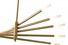 Bethel International Canada DU161C30G - Chandelier Iron & Glass