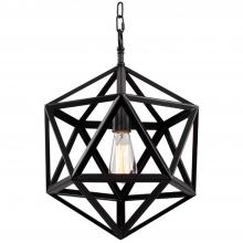 Bethel International Canada DU28 - Single Pendant Lighting Black
