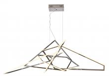 Bethel International Canada FIT33C66CH - LED Chandelier  Stainless Steel & Acrylic