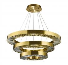 Bethel International Canada GL311C31G - LED Chandelier  Metal & Crystal