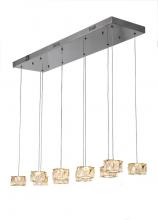 Bethel International Canada GL321C37CH - Metal and Crystal LED Island Lighting