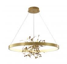 Bethel International Canada GL350C32G - Gold Chandelier