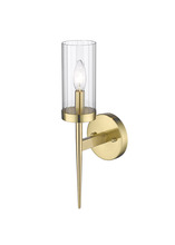 Bethel International Canada MU27W17G - Wall Sconce Iron & Glass