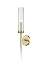 Bethel International Canada MU27W30G - Wall Sconce Iron & Glass