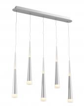 Bethel International Canada MV08 - LED Single Pendant Lighting Sand Silver