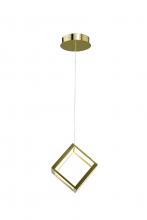 Bethel International Canada OC27P7G - LED Single Pendant Lighting Gold