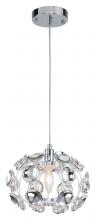 Bethel International Canada TD34P10CH - Single Pendant Lighting Chrome