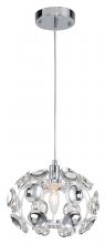 Bethel International Canada TD34P10CH - Chrome Single Pendant Lighting