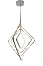 Bethel International Canada TR67C29CH - LED Chandelier Chrome