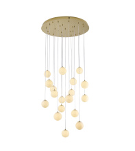 Bethel International Canada WHP32BR - Brass Chandelier