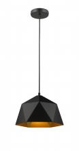Bethel International Canada YS7702-1PS-BK - Single Pendant Lighting Black