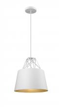 Bethel International Canada YS7703-1PS-WH - Single Pendant Lighting White