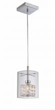 Bethel International Canada ZP40 - Chrome Single Pendant Lighting