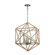 ELK Home 31585/4 - Exitor 4-Light Chandelier in Polished Nickel