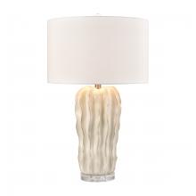 ELK Home S0019-11140 - Genesee 27.5'' High 1-Light Table Lamp - White Glazed