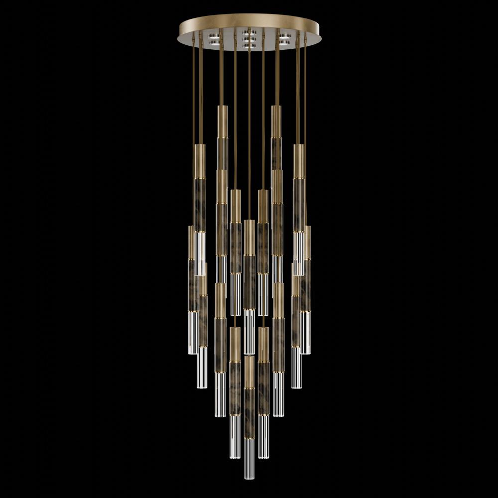 Antonia 31"W Round  Pendant