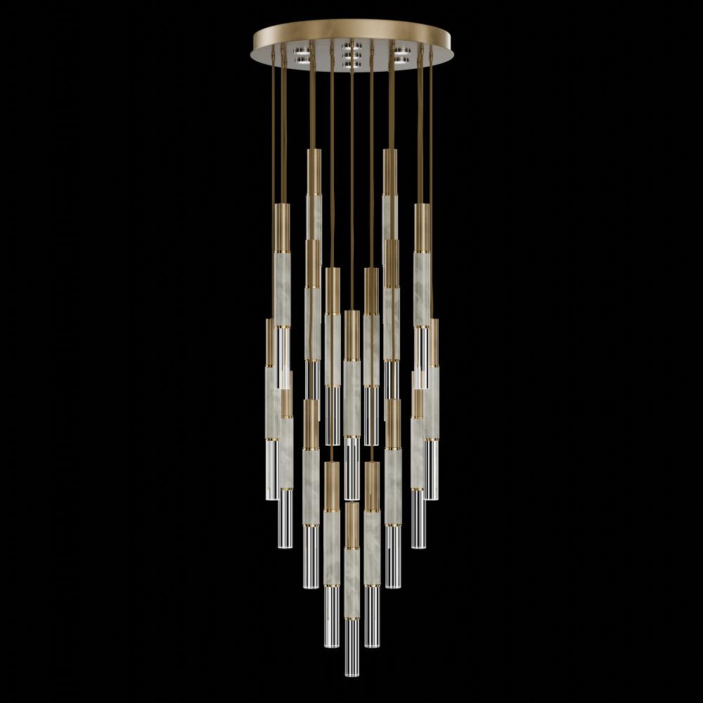 Antonia 31"W Round Pendant