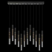 Fine Art Handcrafted Lighting 100019-121 - Antonia 61"W Rectangular Pendant