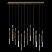 Fine Art Handcrafted Lighting 100019-211 - Antonia 61"W Rectangular Pendant