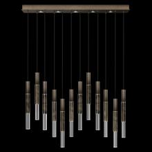 Fine Art Handcrafted Lighting 100019-221 - Antonia 61"W Rectangular Pendant
