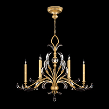 Fine Art Handcrafted Lighting 739240-SF3 - Beveled Arcs 44" Oblong Chandelier